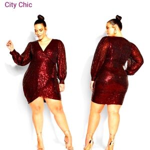 BRAND NEW STILL IN PACKAGE CITY CHIC NADIA DRESS